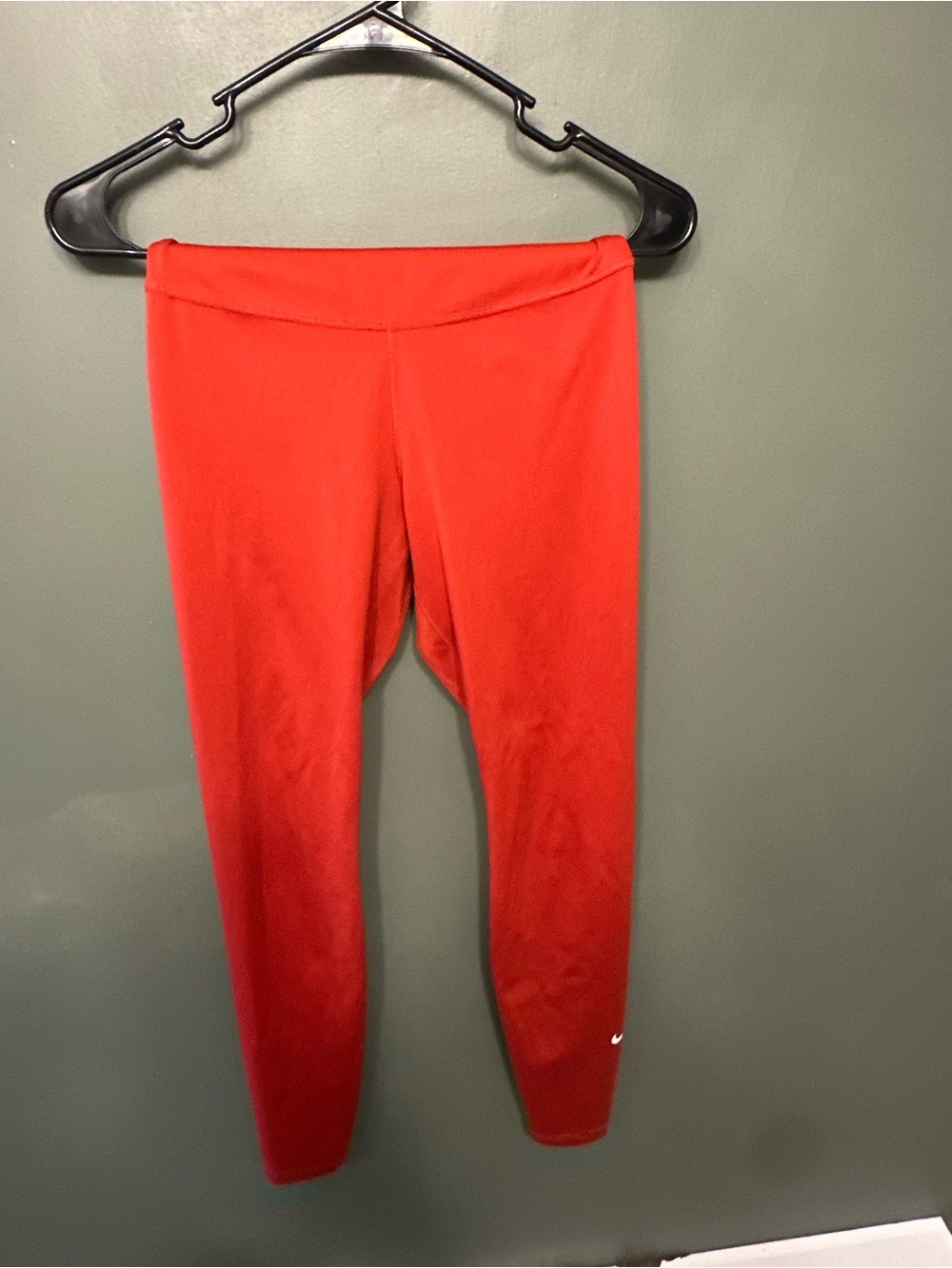 Nike Red Dri-FIT Athletic Leggings